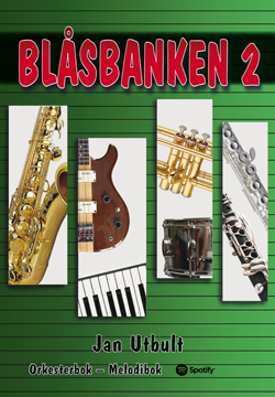 Blåsbanken 2 Stämma 2 i C, Flöjt/Oboe