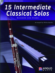 15 Intermediate Classical Solos Bassoon And Piano