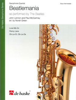 Beatlemania As Performed By The Beatles For Saxophone Quartet