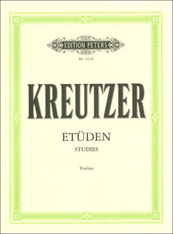 Kreutzer Etüden Studies Violine