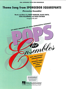 Pops For Percussion Ensemble Theme Song From Spongebob Squarepants