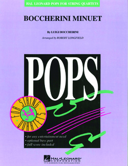 Boccherini Minuet - Hal Leonard Pops For String Quartet