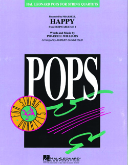 Happy - Hal Leonard Pops for String Quartets