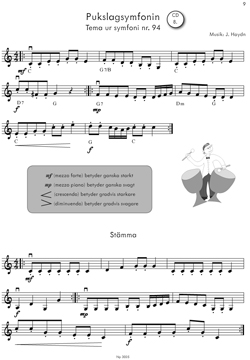 Notbild från fiolskolan Stråkyra 2: Fiol för dig som lär dig spela fiol