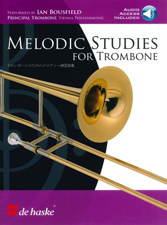 Melodic Studies for Trombone innehåller noter till 19 utmanande stycken för solist på trombon.