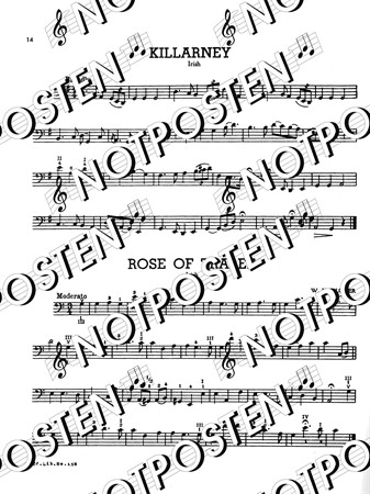 Notbild från 80 Cello Solos: With Piano Accompaniment med noter arrangerade för cello med pianokomp