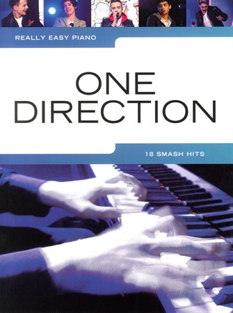 Really Easy Piano är notsamlingen för nybörjaren på piano som inte kan få nog av One Direction.