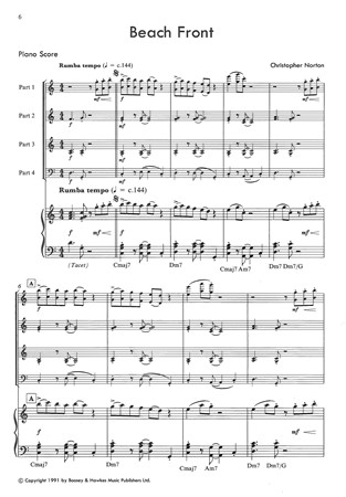 Exempel från inlaga till Ensemble Microjazz 1