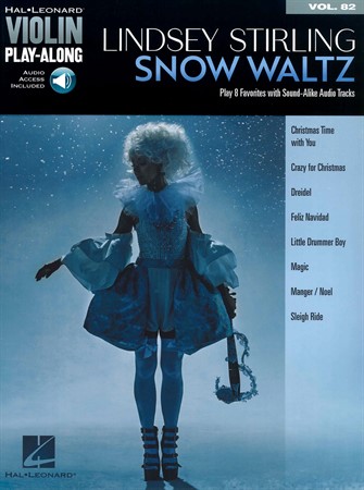 Omslag till notboken Lindsey Stirling: Snow Waltz med noter till jullåtar för dig som spelar fiol.
