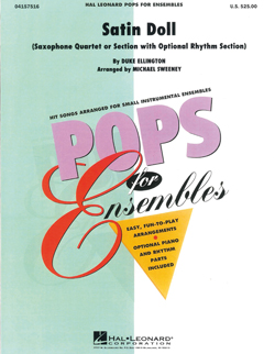 Pops For Ensemble Sax: Satin Doll