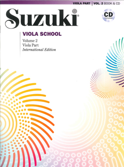 Suzuki Viola School 2 Bok & CD