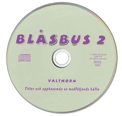Blåsbus 2 Valthorn CD