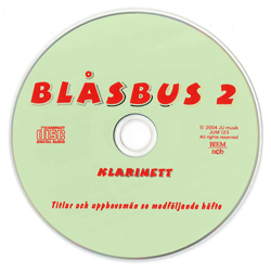 Blåsbus 2 Klarinett CD