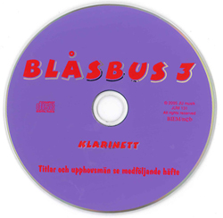 Blåsbus 3 Klarinett CD
