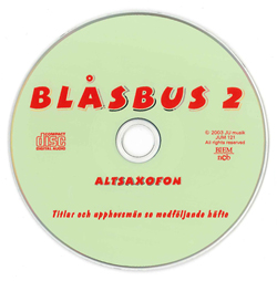 Blåsbus 2 Saxofon CD