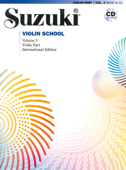 Suzuki Violin School 3 Bok &amp; CD