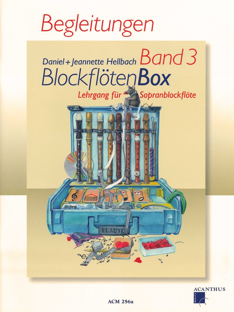 BlockflötenBox Band 3 (Sopranblockflöjt & Piano)