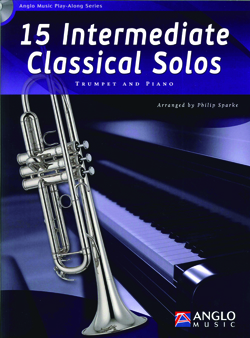 15 Intermediate Classical Solos Trumpet And Piano