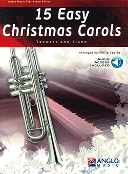 15 Easy Christmas Carols Trumpet And Piano