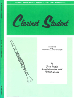 Clarinet Student Level One