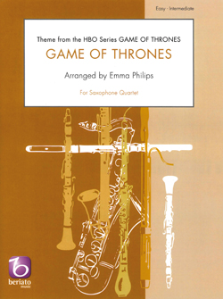 Game Of Thrones For Saxophone Quartet