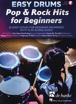 Pop & Rock Hits For Beginners, Easy Drums