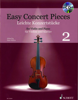 Easy Concert Pieces 2 For Violin And Piano