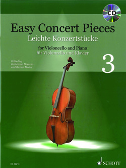 Easy Concert Pieces 3 For Cello and Piano