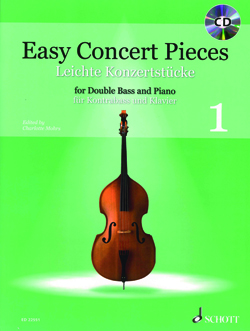 Easy Concert Pieces 1 For Double Bass And Piano
