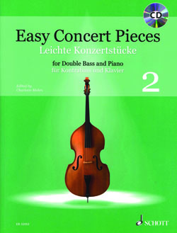 Easy Concert Pieces 2 For Double Bass And Piano