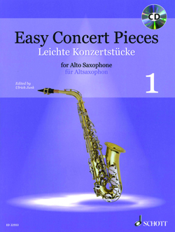 Easy Concert Pieces 1 For Alto Saxophone And Piano