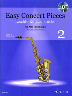 Easy Concert Pieces 2 For Alto Saxophone And Piano