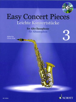 Easy Concert Pieces 3 For Alto Saxophone And Piano