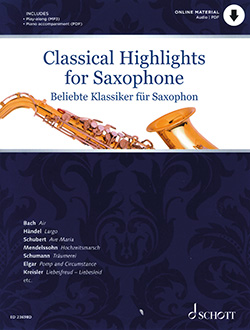 Classical Highlights For Saxophone