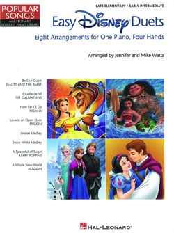 Easy Disney Duets : Eight Arrangements For One Four Hands