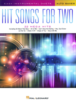 Hits Songs For Two Alto Saxes