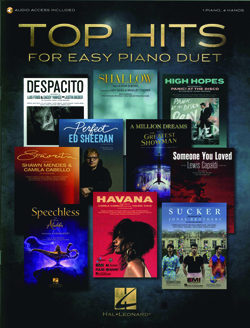 Top Hits For Easy Piano Duet