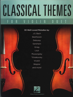 Classical Themes For Violin Duet