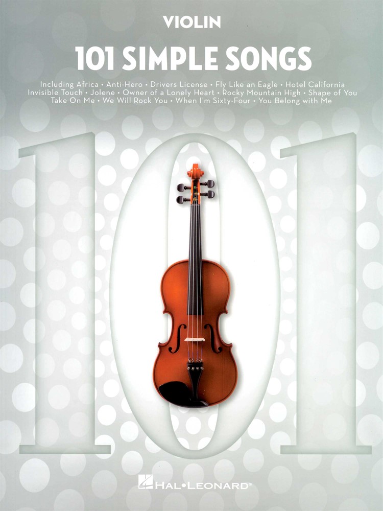 101 Simple Songs for Violin