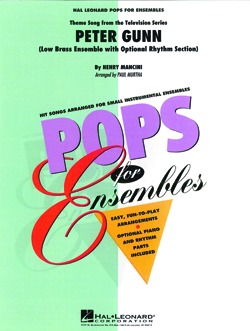 Pops For Low Brass Ensembles Peter Gunn
