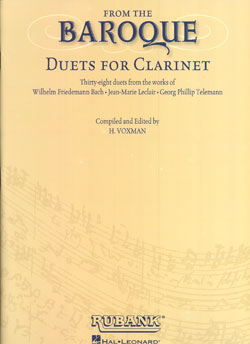 From The Baroque Duets For Clarinet