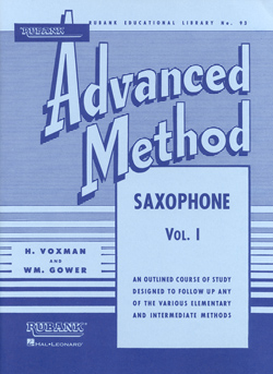 Rubank Advanced Method 1 Saxophone