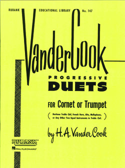 Vander Cook Progressive Duets For Cornet Or Trumpet