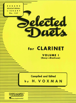 Rubank Selected Duets For Clarinet