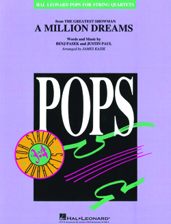 A Million Dreams - Hal Leonard Pops For String Quartets