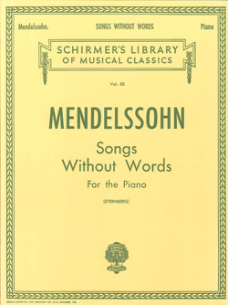 Mendelssohn Songs Without Words For The Piano