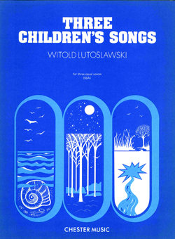 Three Children&#39;s Songs SSA