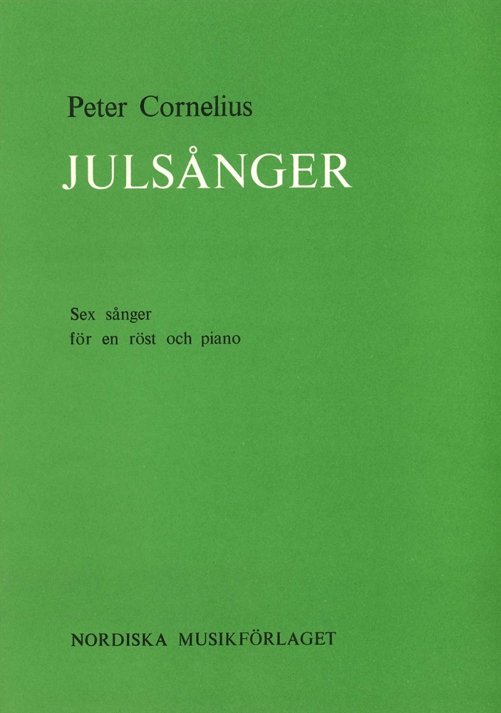 Julsånger: Sex sånger för en röst och piano