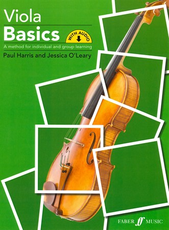 Omslag till alfiolskolan Viola Basics: A Method for Individual and Group Learning
