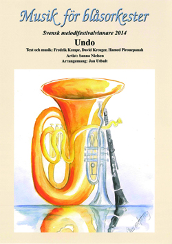 Omslag till Musik för blåsorkester: Undo